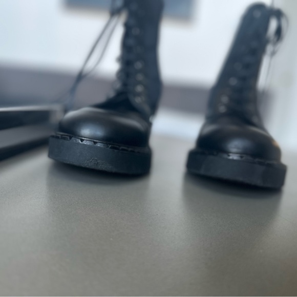 Theory leather + nylon boots - Picture 13 of 13